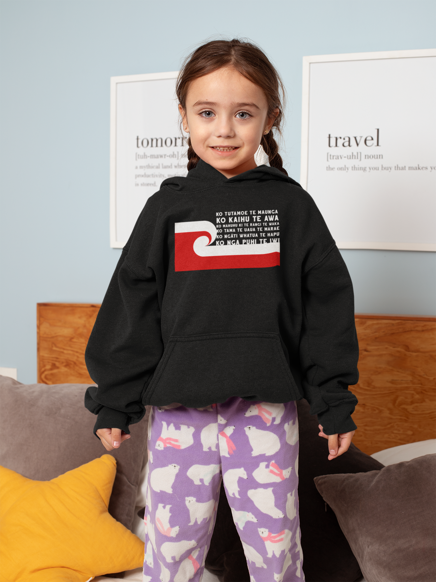Custom Pepeha - Tamariki Hoodie