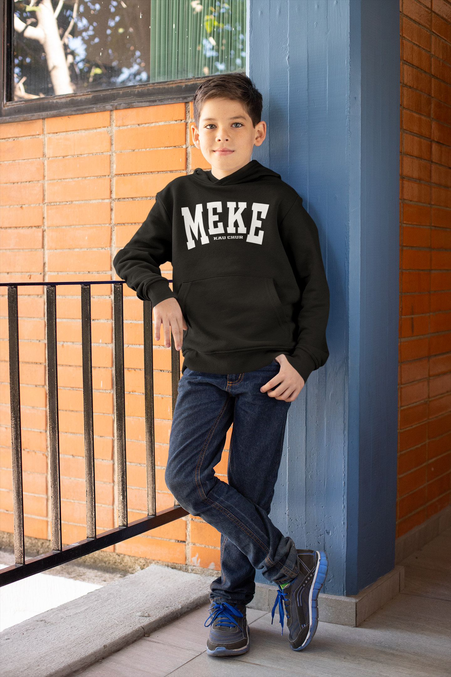 Meke Kau Chur - Tamariki Hoodie