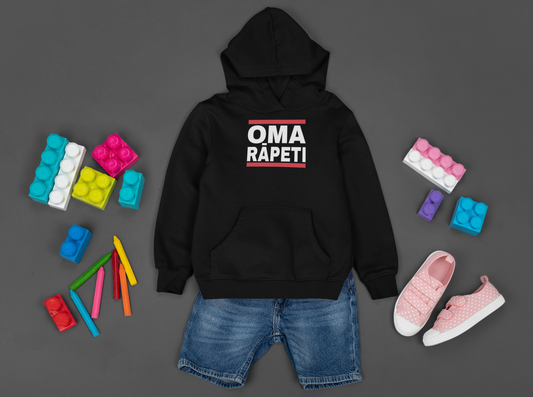 Oma Rāpeti - Tamariki Hoodie