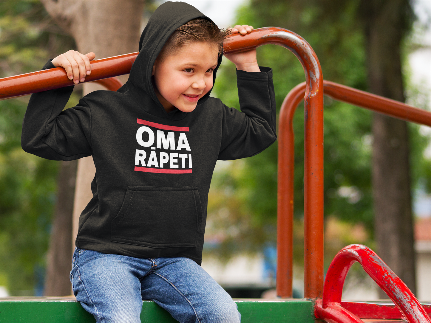 Oma Rāpeti - Tamariki Hoodie