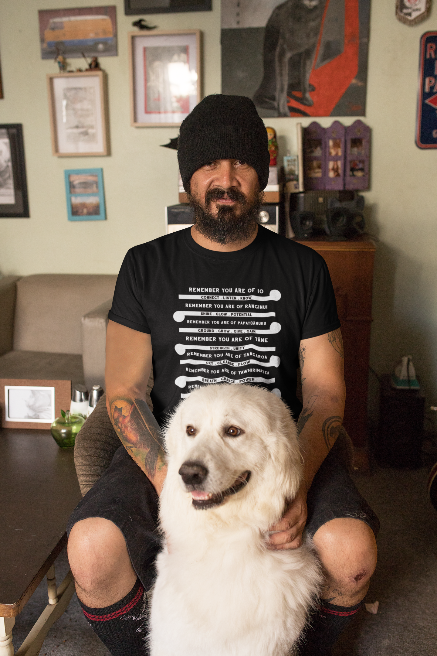 HE AHO TAPU KOE NĀ IO - MENS TEE