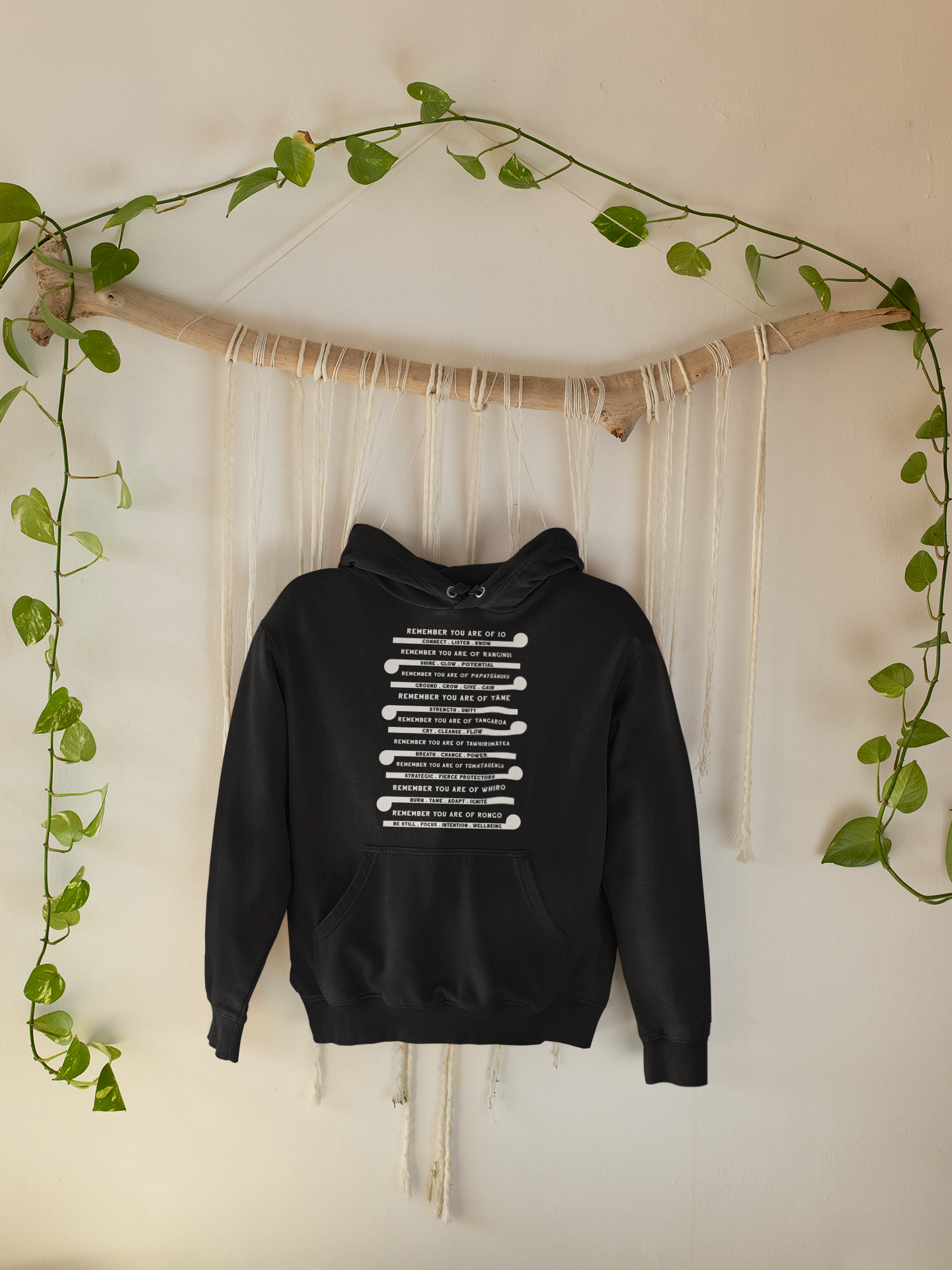 HE AHO TAPU KOE NĀ IO - ADULT HOODIES