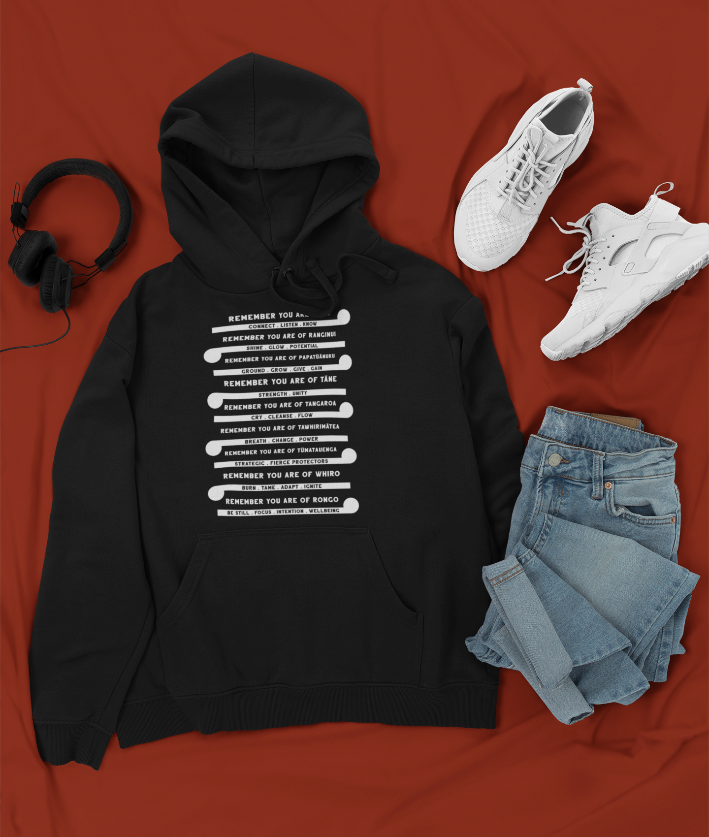 HE AHO TAPU KOE NĀ IO - ADULT HOODIES